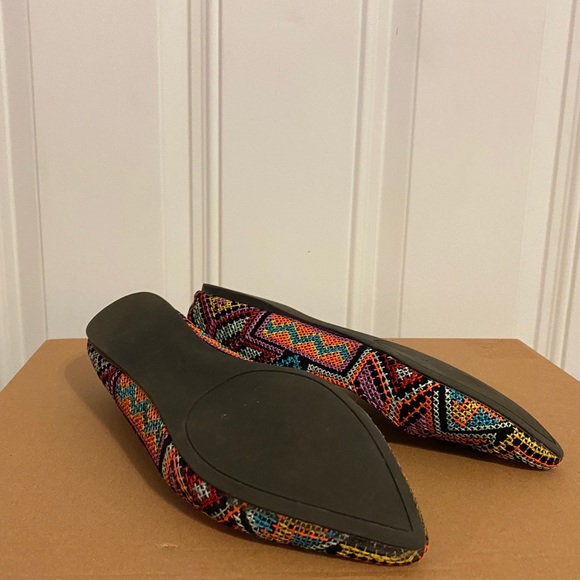 STEVE MADDEN Cross Stitch Haanna Flat - Picture 5 of 8